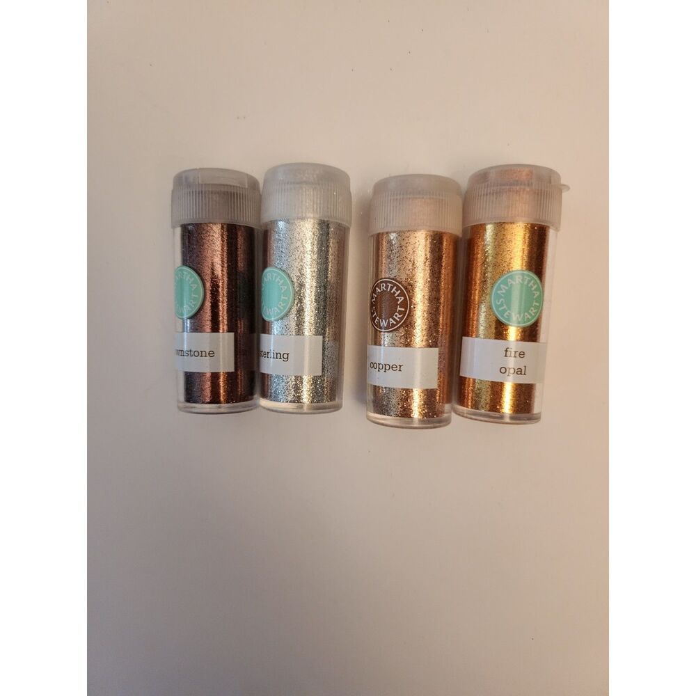 Martha Stewart assorted glitters B11